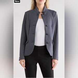 Rag & Bone Sadie Herringbone Jacquard Blazer 4 $598